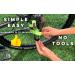 Buy Bike and Dog: Patented Toolless Bicycle Attachment & Yellow Dog Leash | Perfect for Cycling with Dogs - Buy Online on SooperMarket.com