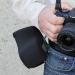 USA GEAR Black Neoprene DSLR SLR Camera Sleeve Case with Belt Loop and Accessory Storage - Compatible with Nikon D3400, Canon EOS Rebel SL2, Pentax K-70 | Protective Holster for Camera - Buy Online on SooperMarket.com
