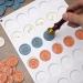 LANDVIDI Silicone Wax Seal Mat - Wax Seal Kit with 30-Cavity Mold and 300 Adhesive Dots for DIY Craft Projects - Buy Online on SooperMarket.com