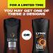 Lynx Dark Temptation Shower Gel - Long-lasting 12 Hour Irresistible Scent - 6 Pack (6x 225ml) - Buy Online on SooperMarket.com