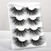 25MM Faux Mink False Eyelashes - Dramatic, Thick, & Fluffy - 4 Pairs of Multi-Volume Wispies - Buy Online on SooperMarket.com