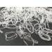 700 Clear Small Elastic Hair Bands - Hair Elastics for Styling - Pack of 700 - Buy Online on SooperMarket.com