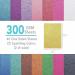 SANZIX Glitter Cardstock Paper - 40 Sheets, 20 Colors, 110lb, A4 Size - Perfect for Cricut, Scrapbooking, DIY Crafts & More! - Buy Online on SooperMarket.com