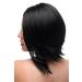 Shop WIG ME UP Women's Short Bob Wig - Boldly Parted Asymmetrical Black GF-W2202-1 | International Shipping Available - Buy Online on SooperMarket.com
