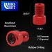 Presta to Schrader Valve Adapter - Convert French/UK to US - Red - Buy Online on SooperMarket.com