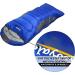 0 Degree Winter Sleeping Bag for Adults (450GSM) - 5F to 32F Temp Range, Waterproof, Portable, Compression Sack - Royal Blue, Ideal for Camping, Hiking, Backpacking - Big and Tall, 4 Season - Buy Online on SooperMarket.com