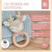 Bieco Reh Ella Greifling | Eco-Friendly Baby Wood Rattle & Gripping Rings | Cuddly Baby Deer Toy for Newborns | Perfect Baby Shower Gift - Buy Online on SooperMarket.com