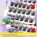 Self Adhesive Lash Clusters - Natural Eyelashes Extension No Glue Needed DIY Wispy Lashes CD Curl 10-16MM 72Pcs by Zegaine - Shop Now - Buy Online on SooperMarket.com