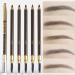 Longlasting Waterproof Eyebrow Pencil | Durable Liner in 2# Dark Brown | 5 Colors Available - Buy Online on SooperMarket.com