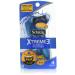 Schick Xtreme 3 Refresh Disposable Razor with Scented Handle 4 Count (Pack of 2)