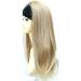 Forever Young Extra Long 3/4 Half Wig Fall Clip in Hair Extension - Color: Sandy Light Blonde Mix - Buy Online on SooperMarket.com