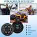 Pyle 6.5 Marine Speakers - 2-Way Waterproof 240 Watt Coaxial Speakers - Black Pair - Buy Online on SooperMarket.com