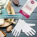 3 Pairs (2 Gloves) White Cotton Legend Gloves for Dry Hand Eczema Moisturizing - Women's Size | Stretchable Nighttime Gloves - Buy Online on SooperMarket.com