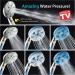 AquaCare 5-in-1 Aquassage High Pressure 76-mode Shower Head Combo with Hand Shower, Body Brush & Hair Brush - Satin Nickel Finish, Extra-long Stainless Steel Hose, Two Brackets Included - Buy Online on SooperMarket.com