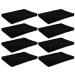 Nispira Activated Charcoal Odor Filter Refills Deodorizers Compatible with Simplehuman Filter Case Trash Cans, 8 Packs