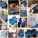 KENNELS & KATS Pet Grooming Glove | Premium De-shedding Brush for Dogs, Cats, Rabbits & Horses | 260 Tips for Mess-free Grooming | One Size Fits All | Blue - Buy Online on SooperMarket.com
