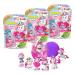 INKEE Bath Bomb Unicorn - Set of 3 Magical Bath Bombs with Surprise 3x Bath Bombs with Unicorn Figures 3x Unicorn Single