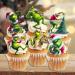 PRECUT Grinch Cupcake Toppers #1 Edible Christmas Cake Decorations Grinch Christmas Decorations Christmas Grinch Cake Topper (12) - Buy Online on SooperMarket.com