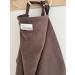 Nursing Cover for Baby Breastfeeding & Pumping | Multi Use Car Seat Stroller Cover | Breathable Soft Organic Muslin Cotton | Breast Feeding Apron & Shawl | Pastel Colors by TISU (Dark Brown (neutral))