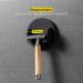 DELUXXOO Silicone Self-Adhesive Shaver Holder - High-Quality Black Bathroom Organizer | Drilling-Free Razor Holder with Extra Strong Hold - Buy Online on SooperMarket.com