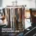 COLETTI Bozeman Camping Coffee Percolator - 9 Cup Campfire & Stovetop Percolator - Buy Online on SooperMarket.com