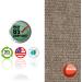 Resilia Rounded Commode Potty Training Mats - Super-Absorbent 2-Pack Universal Bathroom Protector Pads for Kids, Tan - Buy Online on SooperMarket.com