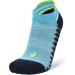 Silver Compression No Show Running Socks - Aqua Large (1 Pair) | Men and Women's Athletic Performance - Buy Online on SooperMarket.com