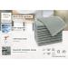 Zollner 10 Set Guest Towels - Soft & Strong Light Gray - 30x50 cm Hotel Quality - Washable Up to 60 C - Practical Hanger Included - Buy Online on SooperMarket.com
