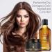 Moroccan Gold Series Deluxe Combo Set - Argan Oil Treatment with Keratin 50ml & Treatment Mask 250ml - Buy Online on SooperMarket.com