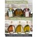 Direct & Friendly Gift Set: 3 Decorative Organic Olive Oil Bottles - Naturally Cloudy Chili & Oregano (3x200ml) - Perfect International Gift - Buy Online on SooperMarket.com