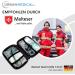 Urban Medical Outdoor First Aid Set - Fully Equipped Kit with Malta Emergency Brochure Rescue Blanket & Rain Poncho | Ideal for Car & Bike | DIN13167 - Buy Online on SooperMarket.com