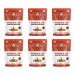 The Green Rabbit Gluten Free Roasted Chickpeas Sriracha & Lime Flavour - Healthy Snacks High in Plant-Based Protein & Fibre - Low in Fat Sugar & Calories - Vegetarian & Vegan Friendly - 6x 60g