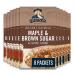 Quaker Maple & Brown Sugar Flavour Instant Oatmeal Multi-Pack 8 Packets 344g (Pack of 12)