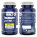 Immune Strength 90vcaps Quercetin + Zinc Bis + Vitamin C Made in Canada (60+30 vcaps)