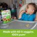 Happy Family Organics Organic Creamies - Freeze-Dried Veggie & Fruit Snacks with Coconut Milk | Apple, Spinach, Pea & Kiwi 1 oz - Buy Online on SooperMarket.com