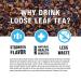 Tiesta Tea Premium Loose Leaf Blueberry Wild Child - Caffeine Free 16oz - Buy Online on SooperMarket.com
