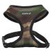 Puppia dog harness for small and medium -sized dogs - super soft in many colors - also used as a puppy dishes - anti -anti -tin tableware for dogs camouflage S 60 pieces (1 Pack) camouflage