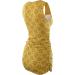 ZUMIY Maternity Nursing Top - Women's Cotton V Neck Double Layered Tank - Yellow Printing - Buy Online on SooperMarket.com