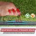 SAPLIZE Foldable Golf Hitting Mat - Portable Indoor/Outdoor Grass Practice Mat | Anti-Deformation Dual-Turf Design - Buy Online on SooperMarket.com