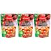 Galil Organic Roasted Chestnuts | Shelled | Ready to Eat Snack | Gluten Free, All Natural, 100% Vegan, No Preservatives | Great for Snacking, Baking, Cooking & Turkey Stuffing | 3.5oz Bags (Pack of 3)