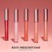 Body Prescriptions Lip Gloss Collection - 10 Shades Liquid Lip Makeup Set (2 ML Each) - Shop Now for Vibrant Lips - Buy Online on SooperMarket.com