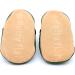 Dotty Fish Soft Leather Baby Shoes for Boys | Animal Designs | Non Slip Toddler Shoes | 0-6 months to 4-5 Years | Green & Cream Bear Design - Buy Online on SooperMarket.com