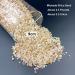 Miukada 3.3 Pounds Coarse Silica Sand  Mini Natural Top Dressing Sand  Mix Plant Soil Cover for Bonsai  Succulent and Cactus|Terrarium  Aquariums and Vase(3.3lb) 3.3lb Silica Sand 0.3-0.5cm 3.3lb Silica Sand 0.3-0.5cm 1 - Buy Online on SooperMarket.com