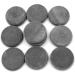 10 Round Basalt Stones for Rock Painting - 5.2cm Diameter, Natural Canvases for Mandala Art - Buy Online on SooperMarket.com