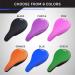 Domain Cycling Gel Bike Seat Cushion | Secure Peloton Fit | Non-Slip Padded Bike Cushion Seat Cover for Men or Women | 10.5x7 Black - Buy Online on SooperMarket.com