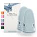 Lowell 2 pieces of peeling glove body hammam glove peeling for body and face glove peeling exfoliating gloves body scrub bonus peeling guide and 2 suction cups gray gray/gray