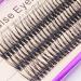 Bodermincer 120pcs Handmade Fish Tail False Eyelashes 0.10mm Thick Black Individual Lashes Extension 12mm - Natural Long Fake Eyelashes - Buy Online on SooperMarket.com