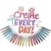 Wonder Stix Pastel Colors Dustless Chalk Crayon 24 Pack - Non-Toxic Chalk for Kids and Teachers - Buy Online on SooperMarket.com