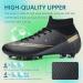 GRESKY Soccer Cleats AG/FG Outdoor Shoes - Black - Size 8 Women/6.5 Men - Buy Online on SooperMarket.com