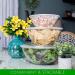 PLASTICPRO 96 OUNCE Disposable Round Serving Bowls with Lids - Clear Chip, Snack, Candy, Salad Bowl - Party Essentials - Buy Online on SooperMarket.com